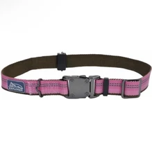 Coastal Pet K9 Explorer Reflective Adjustable Dog Collar Sz L Large Pink Rosebud