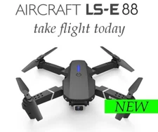 [SALE] NEW WHITE E88 Pro RC Flying Drone 4K-HD Video Recording