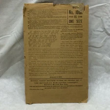 Vintage Butterick Publishing Company Letter Patterns for Crafts