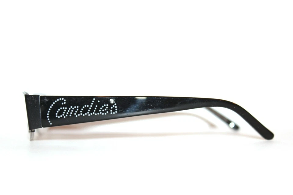 NEW CANDIE'S VIVIENNE BLK BLACK SEMI RIMLESS EYEGLASSES WOMEN FRAMES 50-17-135 - Image 4 of 4
