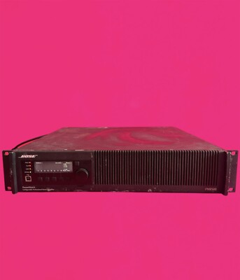 Bose PowerMatch PM8500 Eight-Channel Power Amplifier FAULT ERROR