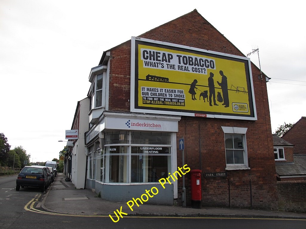 Photo 6x4 Stop Illegal Tobacco Salisbury A public campaign poster on the  c2014