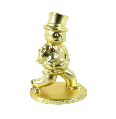 モノポリー確認用 Monopoly Deluxe Edition Replacement Parts Pieces Toy Gold Vintage