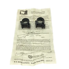 NEW Weaver 1" Top Mount Detachable Split Ring High Height Scope Ring 2632251