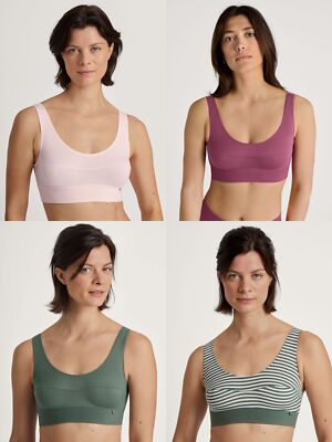 Calida Damen Bustier Elastic - Unterwäsche - Tagwäsche - Soft BH -