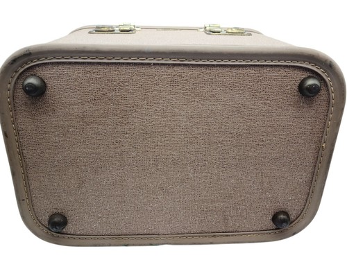 Vtg Aero Pak Train Suit Case Luggage Hard Shell Mid Century MCM Vanity Travel - Picture 6 of 10