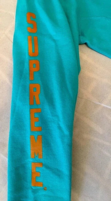 Felpa con cappuccio pullover Supreme x Thrasher Boyfriend stagione 17SS