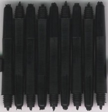 1.75in. 2ba Black Nylon Dart Shafts: 2 sets per order