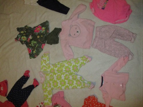 Abbigliamento neonato/neonato~taglia 3 mesi~varietà~17 pezzi di abbigliamento~usato - Foto 3 di 17