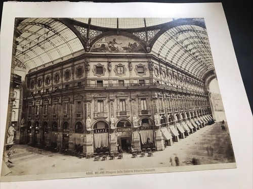 Albumina 2 Fotografie Milano Le grazie E La Galleria Buono Stato.Mm.220x250 - Picture 5 of 8