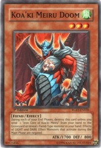 Koa'ki Meiru Doom - RGBT-EN026 - Common - Unlimited Edition x3 - Near Mint