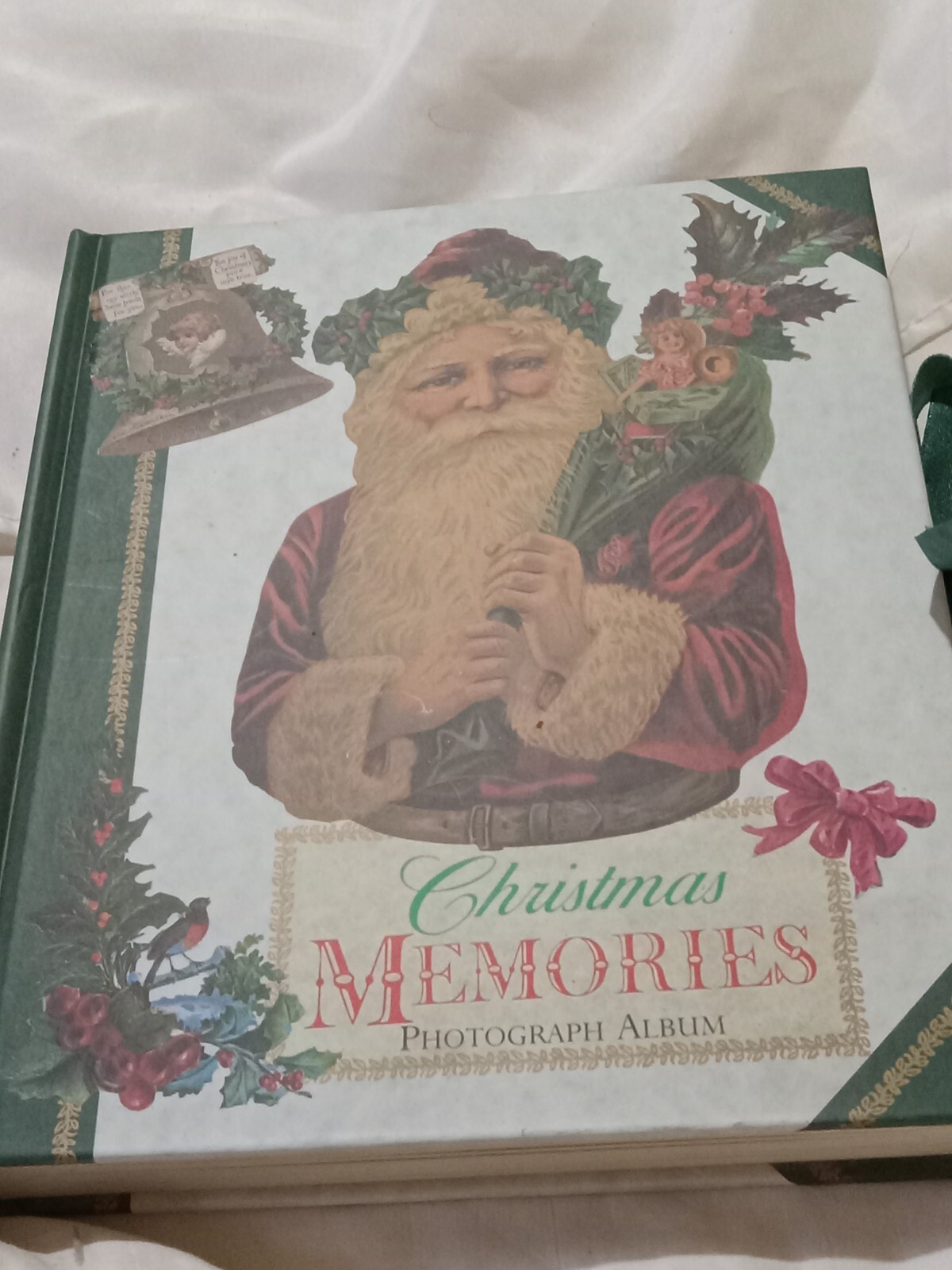 Christmas Photo Album Victorian Vtg Look New Christmas Memories 1998 Pepperpot
