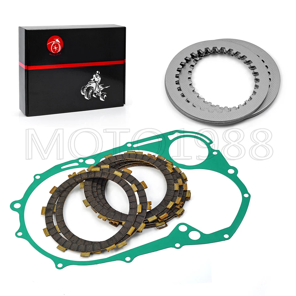 Kit de placas de fricción de embrague y junta para YAMAHA V-STAR 1100 XVS1100 1999-2009 NUEVO Foto 2 de 4