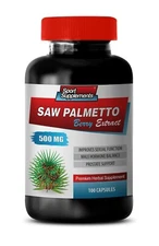 antioxidant enzyme - SAW PALMETTO 500 - muscle and fitness 1 BOTTLE