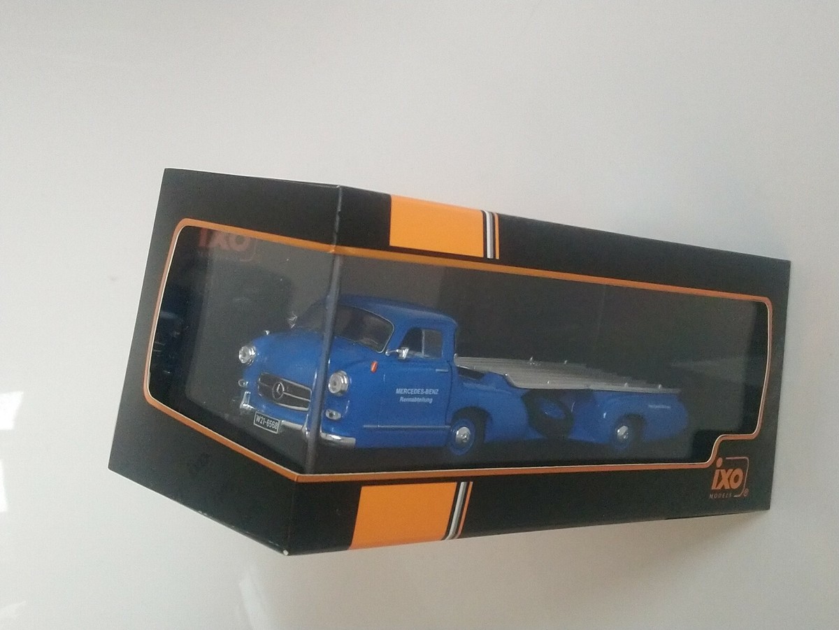 Mercedes benz race car transporter 1955 Rennwagen 