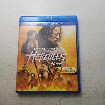 Hercules Blu-Ray + DVD + Digital HD 2014 Dwayne Johnson