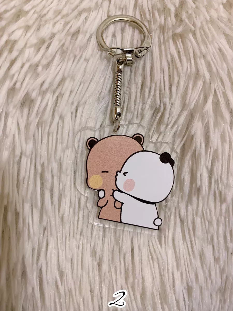 Keychain, Lovely, Dudu Bubu, Couple, Love, Gift, Present, Cute, One Side  picture