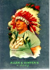 CHIEF JAY STRONGBOW 2008 Topps WWE Heritage Chrome ALLEN & GINTER SUPERSTARS #8