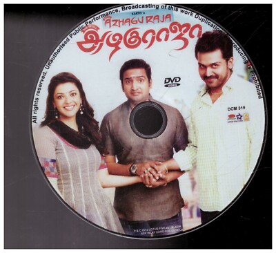 Azhaguraja - karthi, kajal agarwal  [Dvd] Tamil  rare Only disc
