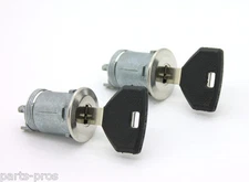 NEW Lockcraft Door Lock Cylinder PAIR / FOR LISTED DODGE CHRYSLER PLYMOUTH JEEP