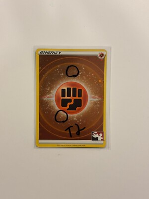 SWIRL 2X Fighting Energy Cosmos Holo Pokemon Prize Pack Series 3 FAST SHIP *T2
