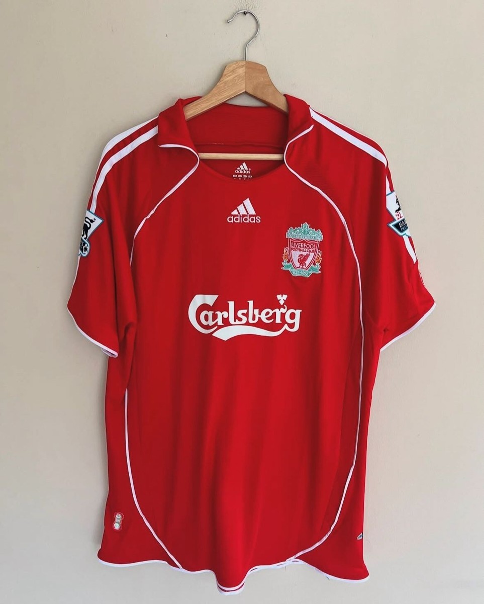 Liverpool 2008 Retro Shirt – GERRARD #8 | eBay