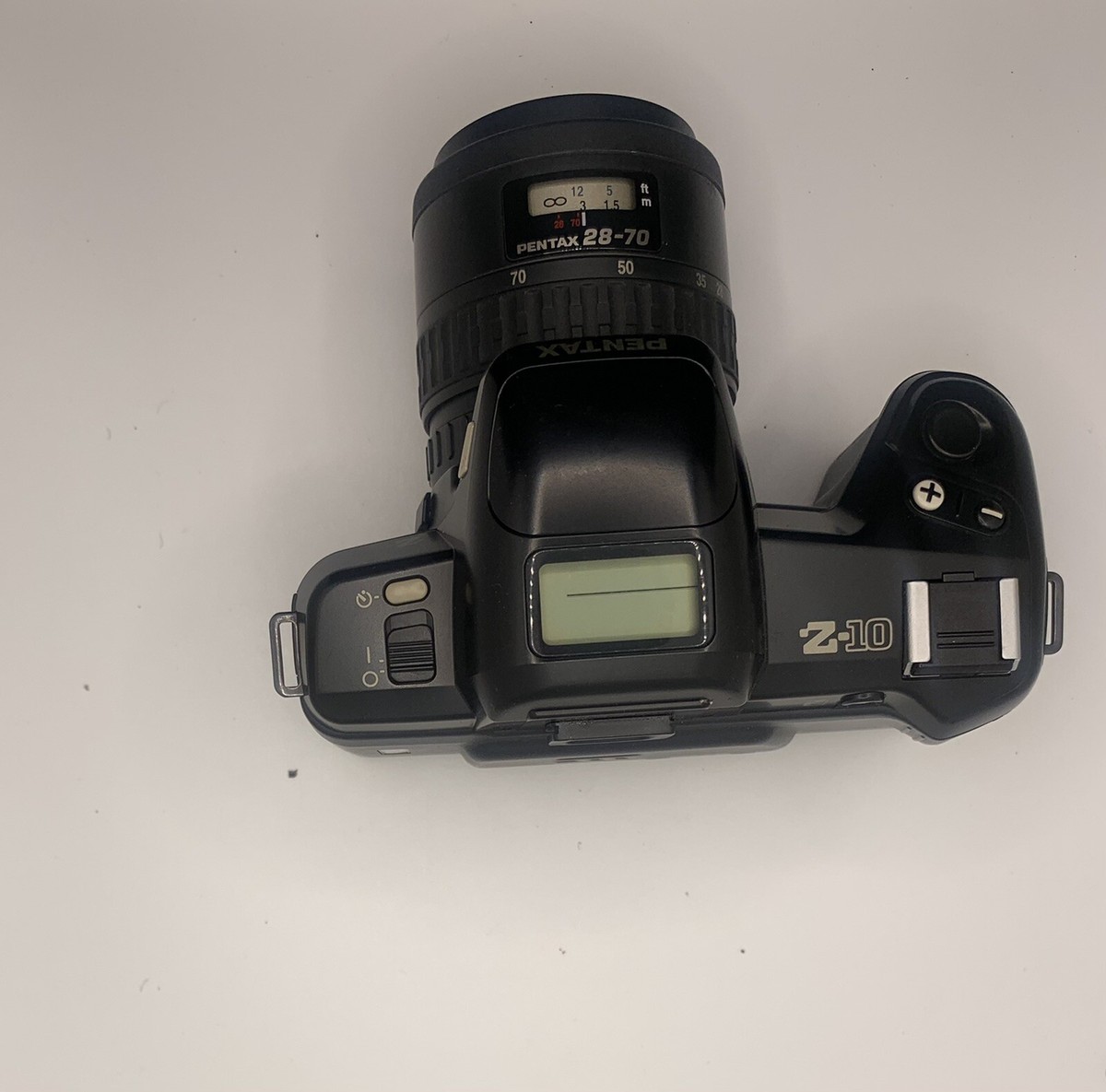Pentax Z-10 film camera And Pentax 28-70mm Lens. Tested With Film