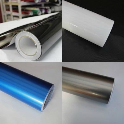 Glanz Vinylfolie Auto (luft-/blasenfrei) alle Farben alle Größen 