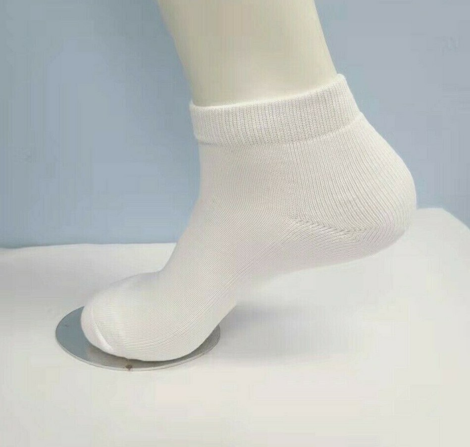 Breathable Cotton Ankle Sports Socks with Cushion Size 6-11-image