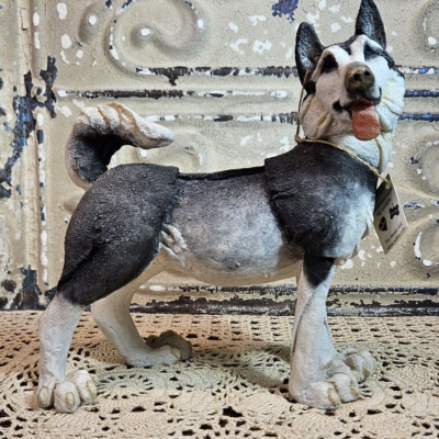 #ad 2002 Country Artists A Breed Apart Siberian Husky Dog #70027 w Original Tag $105.00