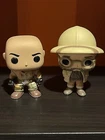 2 Funko Pop! Jumanji Dwayne Rock Johnson Dr Bravestone Shelly Oberon 494 495