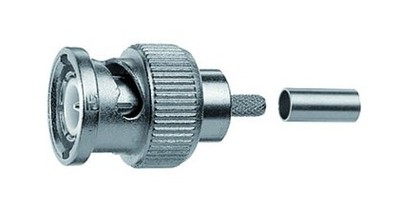 Telegärtner BNC-Stecker (Plug) RG 59 75Ohm Crimp/Crimp - J01002F1288Y