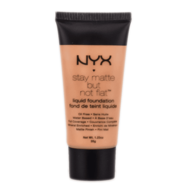 nyx matte not flat