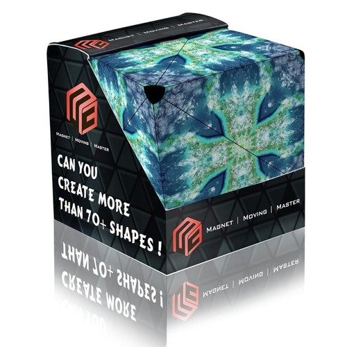 Shape Shifting Box Artist Series 3D Magic CUBE STEM 36 MAGNETS Kids Toy - Picture 8 of 9