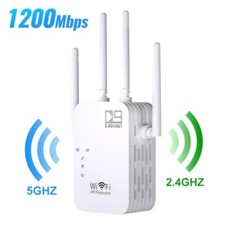 Répéteur WiFi sans fil 5Ghz 1200Mbps 2.4Ghz routeur amplificateur Booster Signal