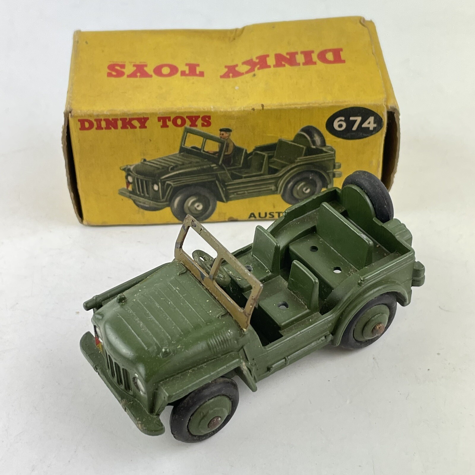 Dinky 674, Austin Champ - Free Price Guide & Review