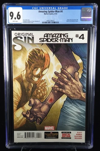 AMAZING SPIDER-MAN #4 CGC 9.6 *KEY* (CINDY MOON BECOMES SILK) 9/2014 MARVEL