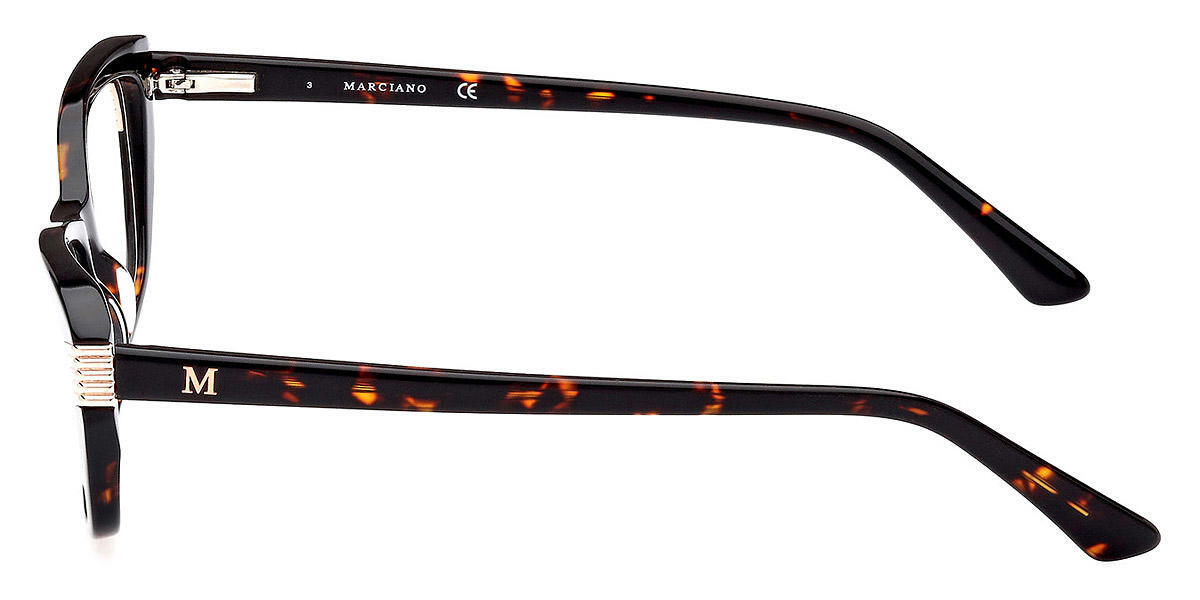 New Marciano by Guess GM-0385 052 Dark Havana & Rose Gold Eyeglasses 53/15/145 Amazon.com: Eyeglasses Guess By Marciano GM 0351 053 Blonde  main image 4