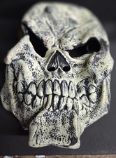 Vintage Spooky Skull Halloween Mask Latex