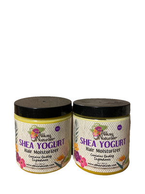 (2Pack) Alikay Naturals Shea Yogurt Hair Moisturizer 8oz