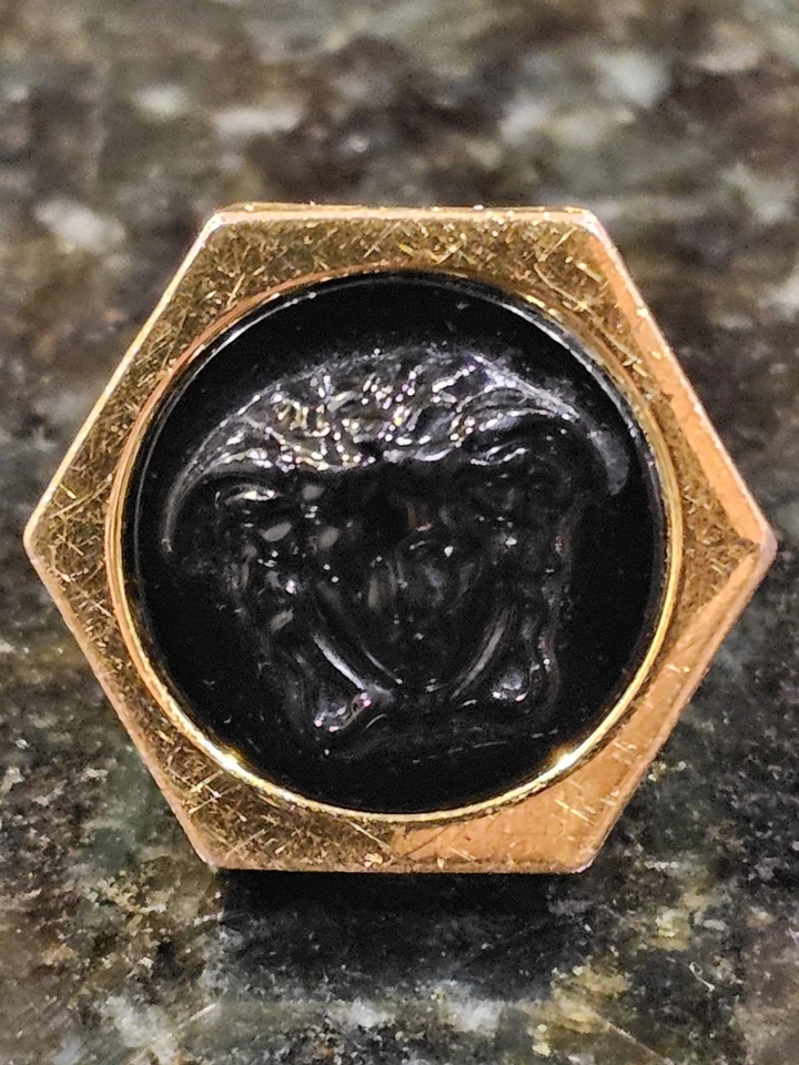 范思哲意大利美杜莎戒指男女通用 8.5 码男式 — 第 2/4 张图片