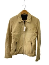 Jack Rose Leather Jacket Blouson/3/Goat Leather/Crm/260706J 5612