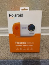 Polaroid Wave Underwater Streaming WiFI Waterproof Camera - Orange - Tested