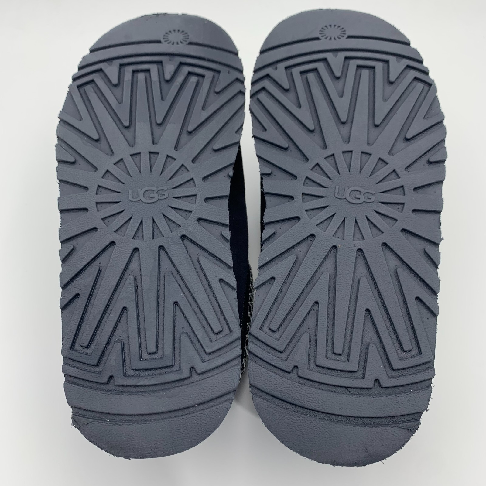 UGG New w/ Box W Tazz Suede Eve Blue Slipper image 4