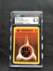 Pokemon: Base Set 1st Edition Common: Fighting Energy 97/102 CGC 8.5