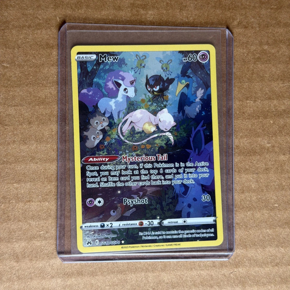 Mew GG10/GG70 Crown Zenith: Galarian Gallery for sale | eBay