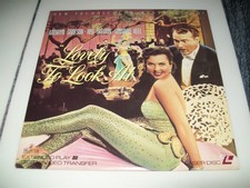 LOVELY TO LOOK AT Laserdisc LD TECHNICOLOR RESTORATION EXCELLENT W/TRAILER 