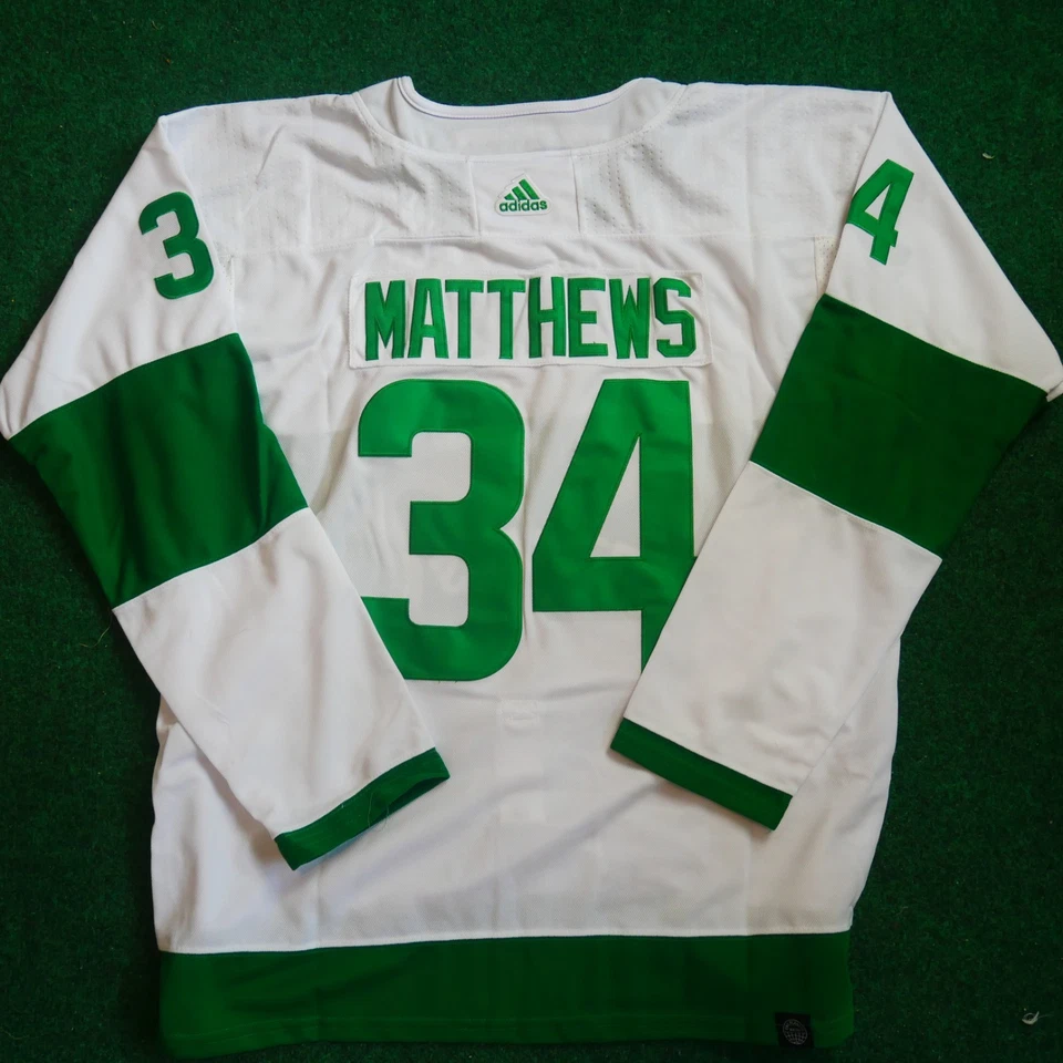 Adidas Toronto Maple Leafs St. Pats Alternate Primegreen Men's Size XLJersey - Image 2 of 2