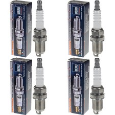 4x BERU Zündkerzen Platin für VW Polo 6R 6C 1.2 TSI 16V AW1 BZ1 1.0 1.4 Golf