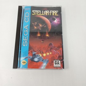 Stellar-Fire (Sega CD) Disc, Case, Manual, Foam, & Registration Card